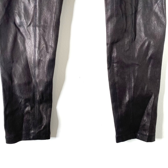 Theory Black Lamb Skinny Pants - Picture 5 of 9